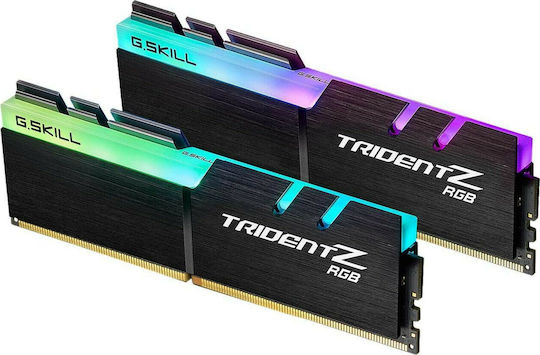 G.Skill Trident Z RGB DDR4 16GB RAM με 2x8GB Modules και Ταχύτητα 3600 για Desktop