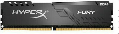 HyperX Fury RGB 8ГБ DDR4 RAM с Скорост 3600 за Настолен компютър