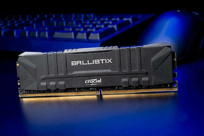 Crucial Ballistix 16GB DDR4 RAM με 2 Modules (2x8GB) και Ταχύτητα 3000 για Desktop