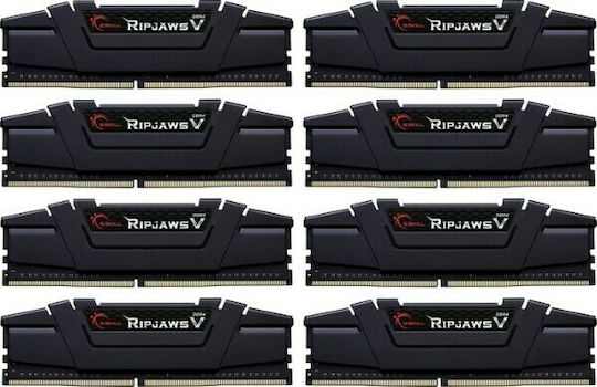 G.Skill Ripjaws V DDR4 256GB RAM με 8x32GB Modules και Ταχύτητα 3600 για Desktop