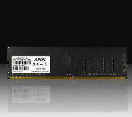 Afox DDR4 με Module 1x8GB και Ταχύτητα 2400 για Desktop