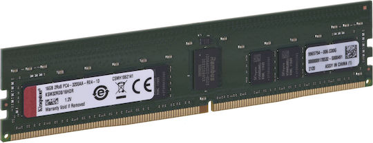 Kingston Premier DDR4 με Module 1x16GB και Ταχύτητα 3200 για Server