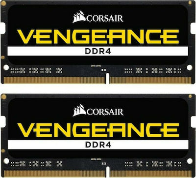 Corsair Vengeance 32GB DDR4 RAM mit 2 Modulen (2x16GB) und Geschwindigkeit 3200 für Laptop