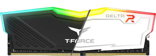 TeamGroup T-Force Delta RGB 32GB DDR4 RAM cu 2 module (2x16GB) și