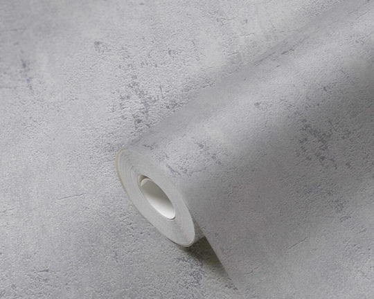 Wall Wallpaper Vinyl Gray 1005x53cm Washable