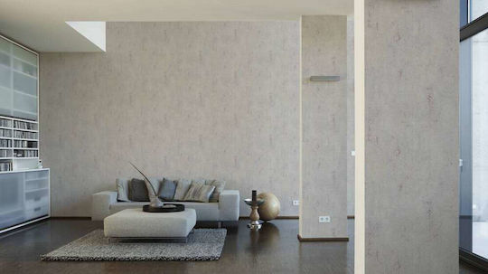 Wall Wallpaper Vinyl Gray 1005x53cm Washable