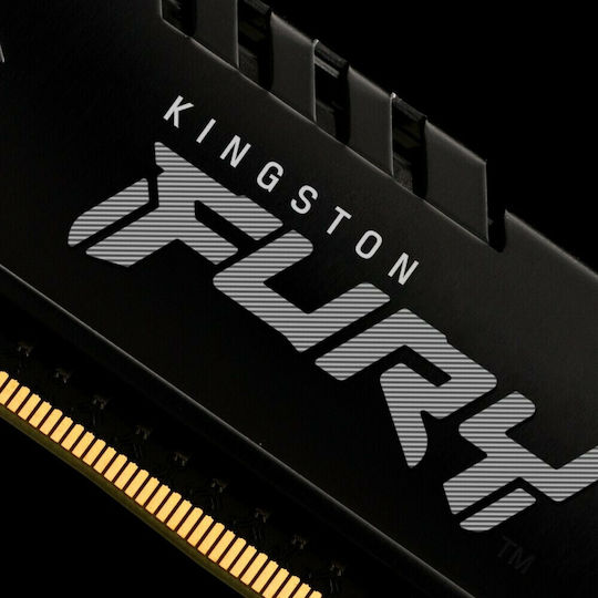Kingston Fury Beast 16GB DDR4 RAM cu 2 module (2x8GB) și Viteză