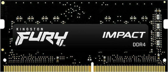 Kingston Fury Impact DDR4 με Module 1x32GB και Ταχύτητα 3200 για Laptop