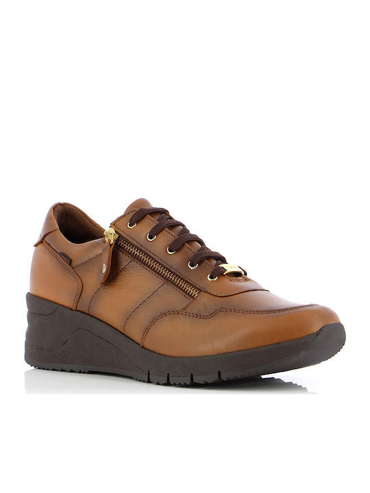 Ragazza 0208-1 Femei Sneakers Tabac maro