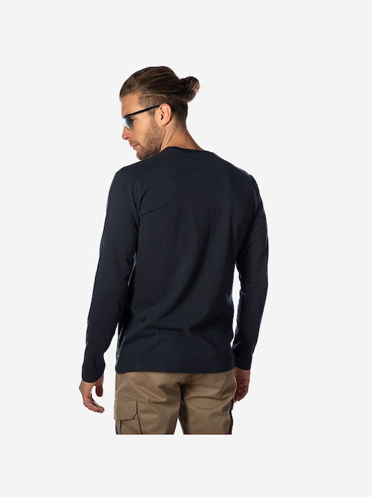 Camaro Men's Long Sleeve Blouse Navy