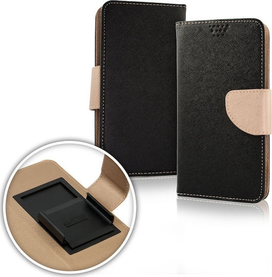 TelForceOne Fancy Smart Book Case έως 5.7" Black/Gold
