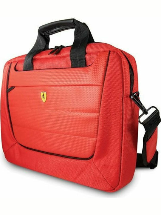 Ferrari Breafcase MacBook Чанта за Рамо / Ръчна за лаптоп 15.4" в Червен цвят
