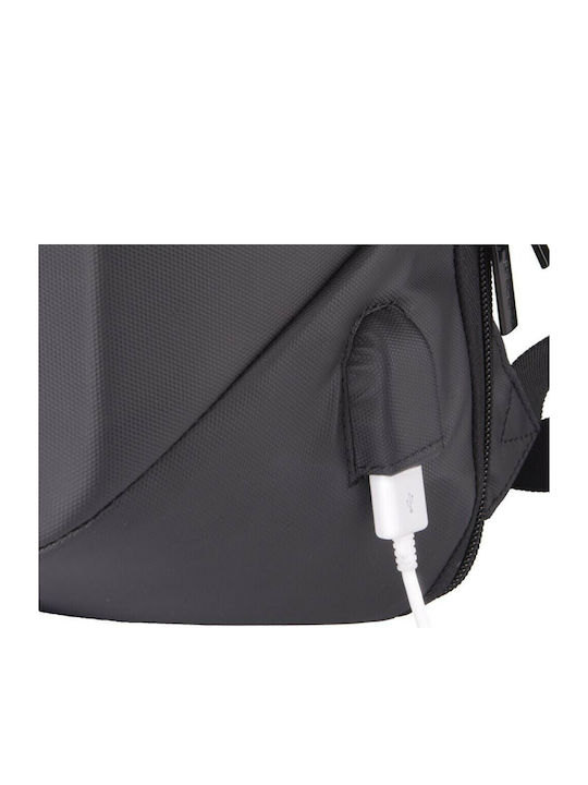 Tracer Metropolitan Antitheft Чанта Раница за лаптоп 15.6" в Черен цвят