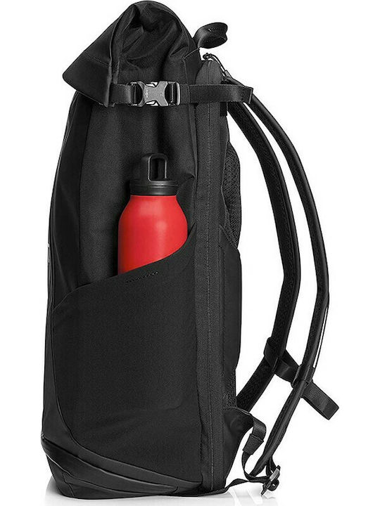HP Transceptor 15 Rolltop Wasserdicht Tasche Rucksack für Laptop 15.6" in Schwarz Farbe
