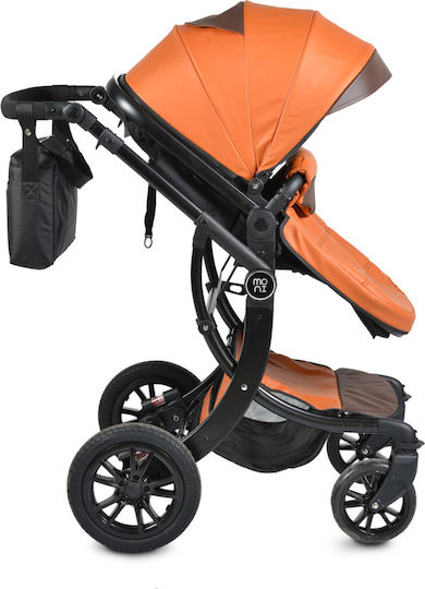 Moni Sofie Adjustable 2 in 1 Baby Stroller Suitable for Newborn Leather 11.5kg