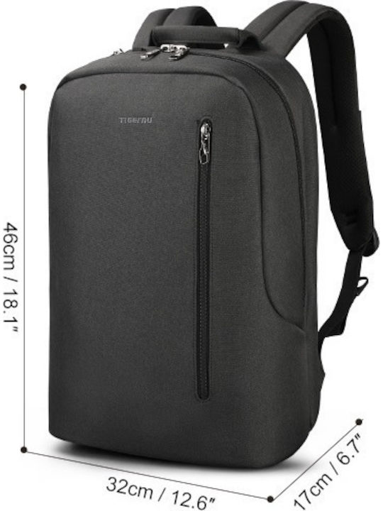 Tigernu T-B3622 Τσάντα Πλάτης για Laptop 15.6" με Θύρα USB σε Μαύρο χρώμα