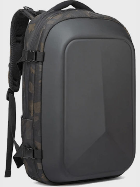 Ozuko Wasserdicht Tasche Rucksack für Laptop 15.6" Army 9082