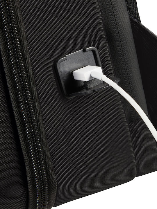 Samsonite Litepoint Rucsac Pentru Laptop 15.6" Cu Port USB În Culoare Neagră