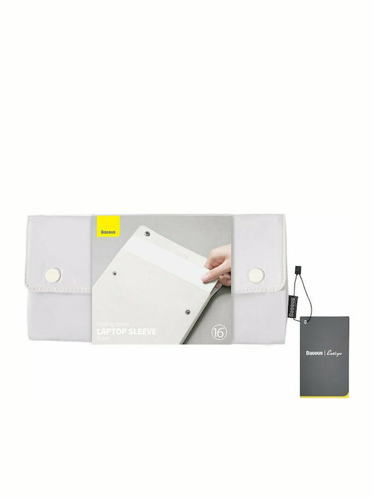 Baseus Folding Series Αδιάβροχη Θήκη για Laptop 16" σε Λευκό χρώμα