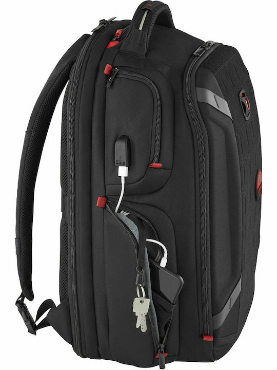 Wenger PlayerOne Tasche Rucksack für Laptop 15.6" in Schwarz Farbe