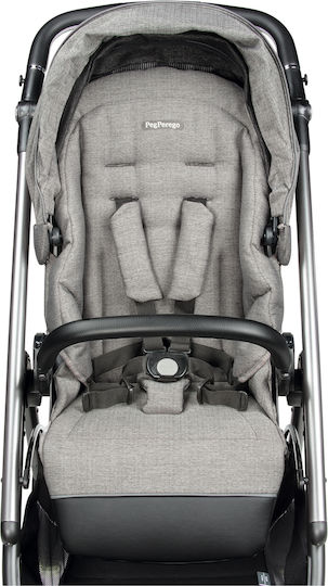 Peg Perego Veloce SL Modular Ρυθμιζόμενο Καρότσι 3 σε 1 Kατάλληλο για Nεογέννητο City Grey 10.7kg