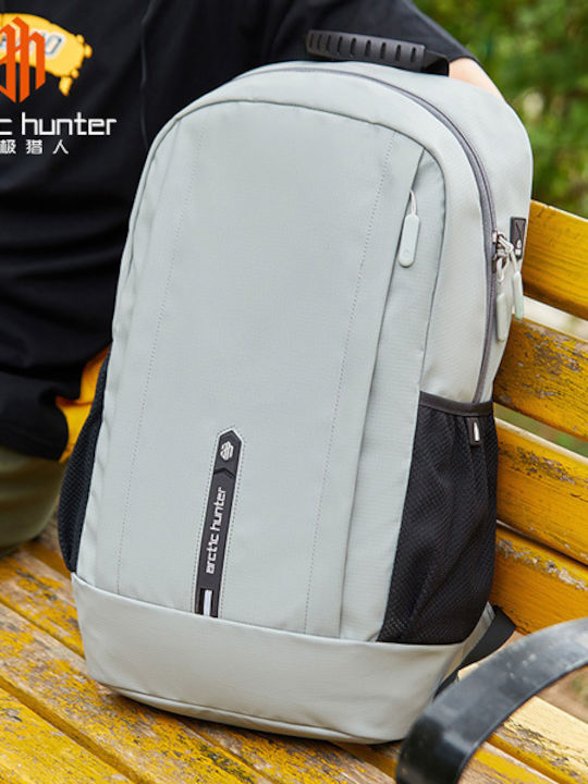 Arctic Hunter B00386 Αδιάβροχη Τσάντα Πλάτης για Laptop 15.6" σε Γκρι χρώμα