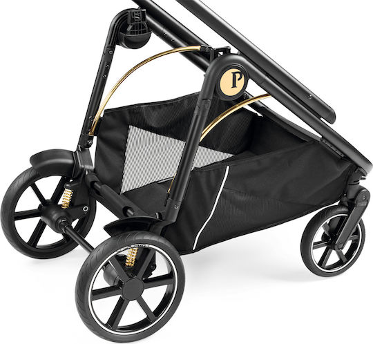 Peg Perego Veloce Ρυθμιζόμενο Καρότσι Μωρού Kατάλληλο για Nεογέννητο Graphic Gold 10.7kg
