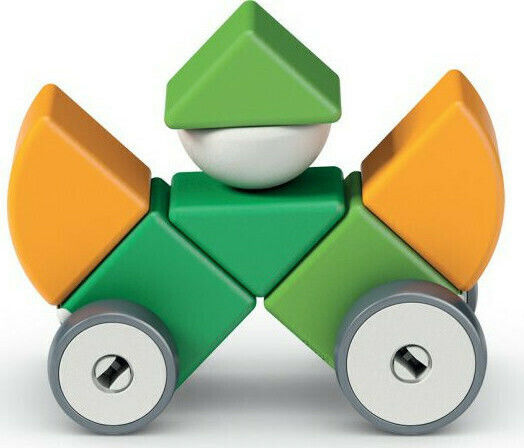 Geomag Μαγνητικό Παιχνίδι Κατασκευών Magicube Wheels 13 για Παιδιά 1+ Ετών 202
