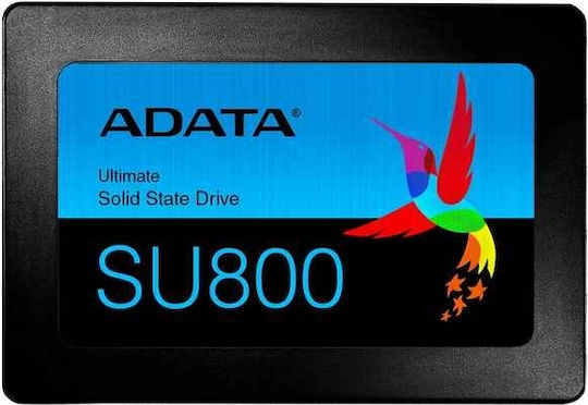Adata Ultimate SU800 3D SSD 512GB Тип 2.5'' със Свързване SATA III ASU800SS-512GT-C