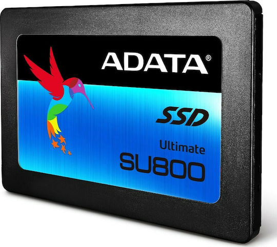 Adata Ultimate SU800 3D SSD 256GB τύπου 2.5'' με σύνδεση SATA III ASU800SS-256GT-C
