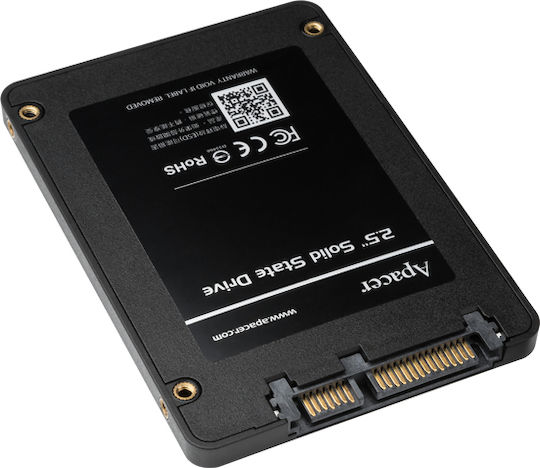 Apacer Panther AS340 SSD 240GB τύπου 2.5'' με σύνδεση SATA III AP240GAS340G-1