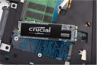 Crucial MX500 SSD 1TB τύπου M.2 με σύνδεση SATA III CT1000MX500SSD4