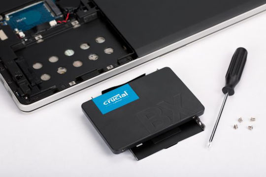 Crucial BX500 SSD 240GB τύπου 2.5'' με σύνδεση SATA III CT240BX500SSD1