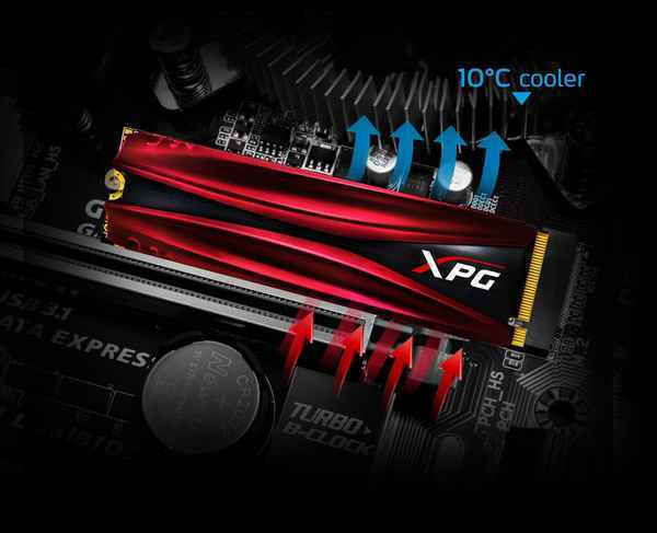Adata XPG Gammix S11 Pro SSD 1TB M.2 NVMe PCI Express 3.0