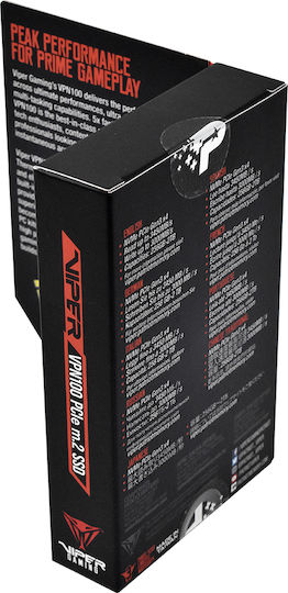 Patriot Viper VPN100 SSD 1TB τύπου M.2 με σύνδεση PCI Express 3.0 και Ψύκτρα VPN100-1TBM28H