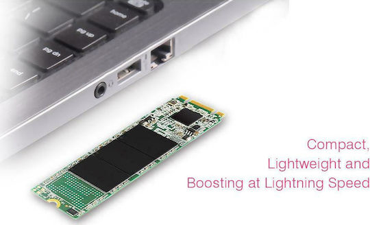 Silicon Power A55 SSD 256GB M.2 Type with SATA III Connection SP256GBSS3A55M28 Bulk