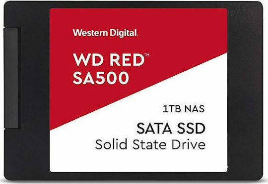 Western Digital Red SA500 SSD 1TB τύπου M.2 με σύνδεση SATA III WDS100T1R0B Bulk