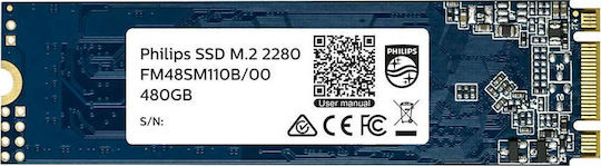 Philips Ultra Speed SSD 480GB M.2 with SATA III Connection FM48SM110B/00