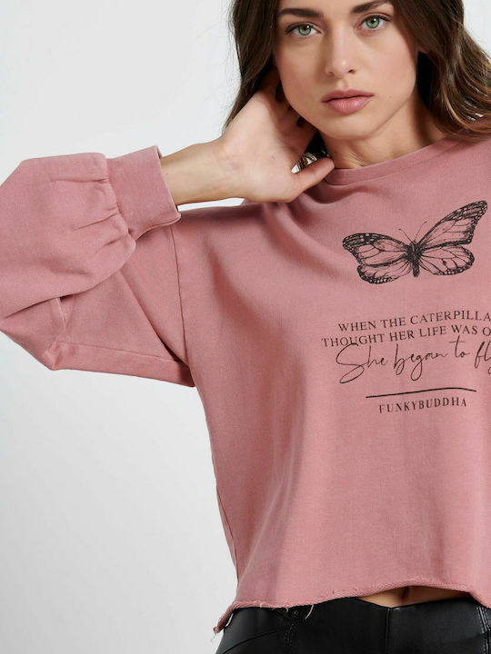 Damen Sweatshirt Rosa