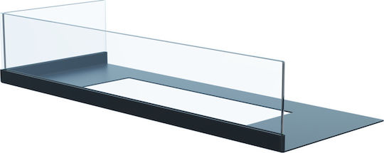 Kratki Delta/L/600/Szyba Protective Glass for BioethaNol Fireplace