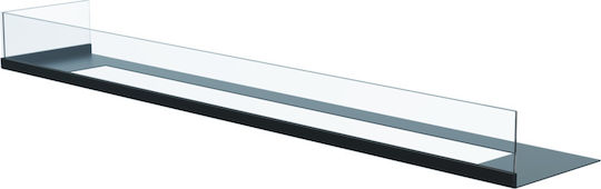 Kratki Delta/L/1200/Szyba Protective Glass for BioethaNol Fireplace