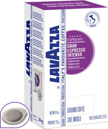 Lavazza Κάψουλες Espresso Gran Intenso Συμβατές με Μηχανή E.S.E. Pod 150caps