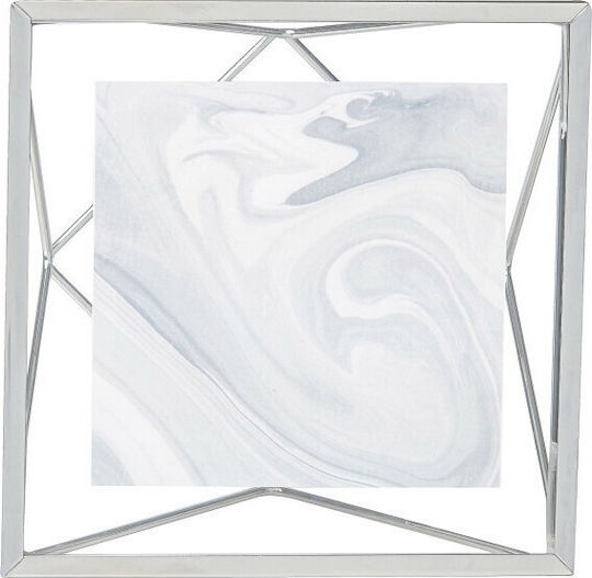 Umbra Prisma Metal Picture Frame with Silver Chrome Frame