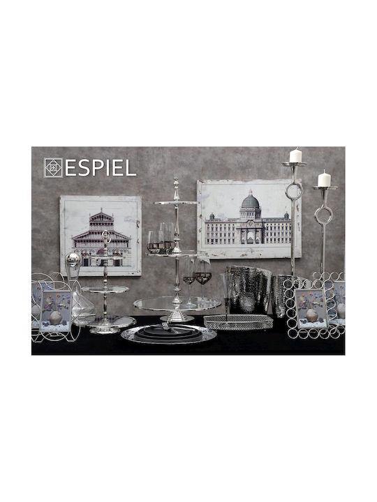 Espiel Κορνίζα Μεταλλική με Ασημί Πλαίσιο 2τμχ