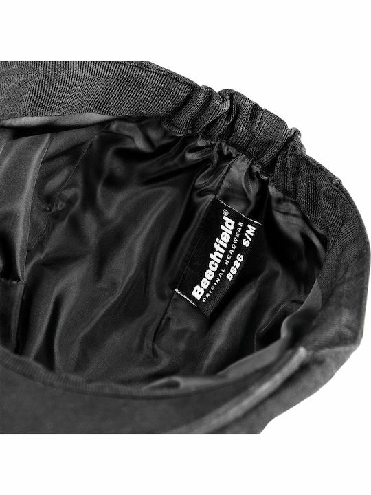 Beechfield B626 Men's Flat Cap Black