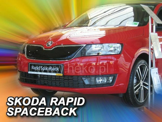 Heko Set of Windbreakers Car Hood for Skoda Rapid 1pcs