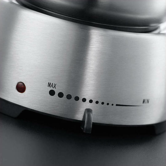 Russell Hobbs Fiesta Electric Stainless Steel Fondue Pot for 6 Persons Silver 1200W