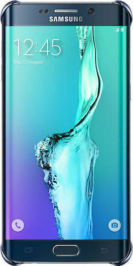 Samsung Задна корица Пластмаса Черен (Galaxy S6 Edge Plus)