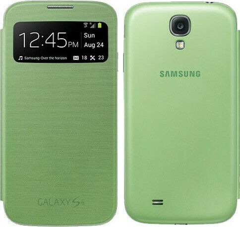Samsung Buchen Sie Synthetisches Leder Grün (Galaxy S4)