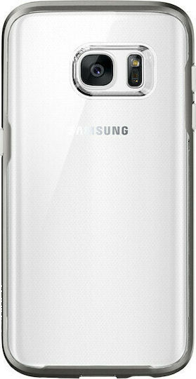 Spigen Neo Hybrid Crystal Back Cover Πλαστικό 0.8mm Μαύρο (Galaxy S7)